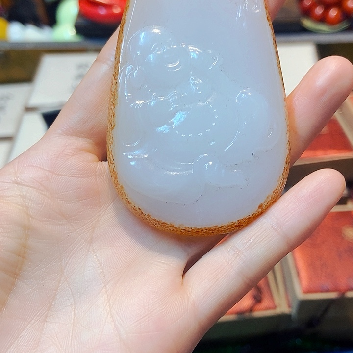 和田玉（子料）颈饰未镶嵌