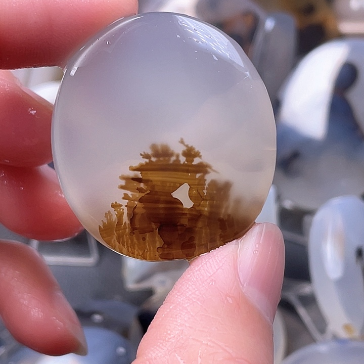 玛瑙/玉髓吊坠(不含链)未镶嵌