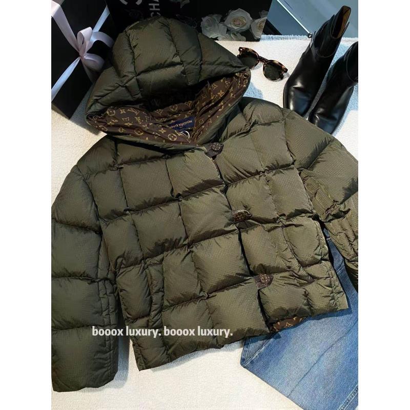 95新 LouisVuitton/路易威登   zz452 锦纶 滑雪胶囊老花外套 34