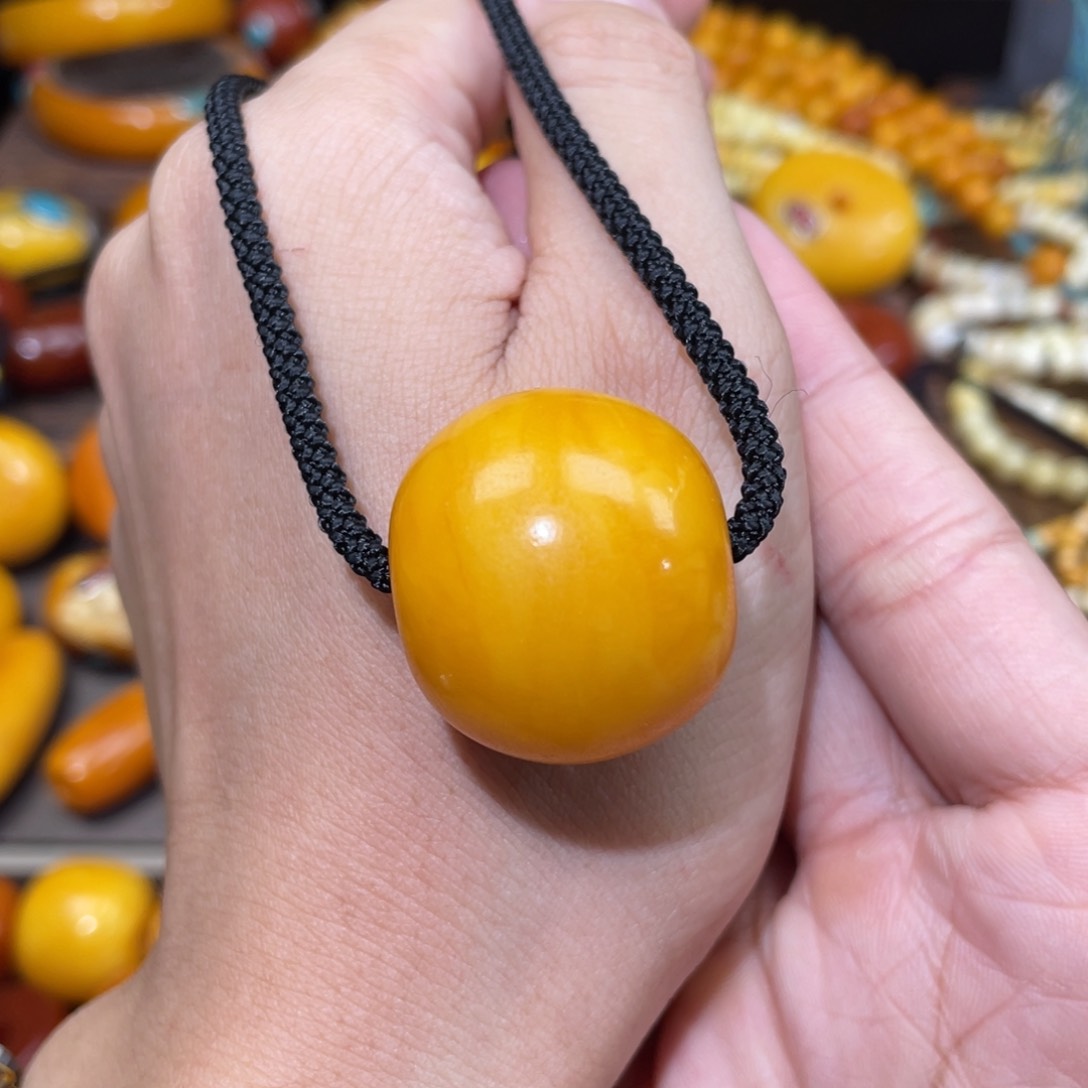 【闪购商品】未镶嵌蜜蜡裸石墩子29