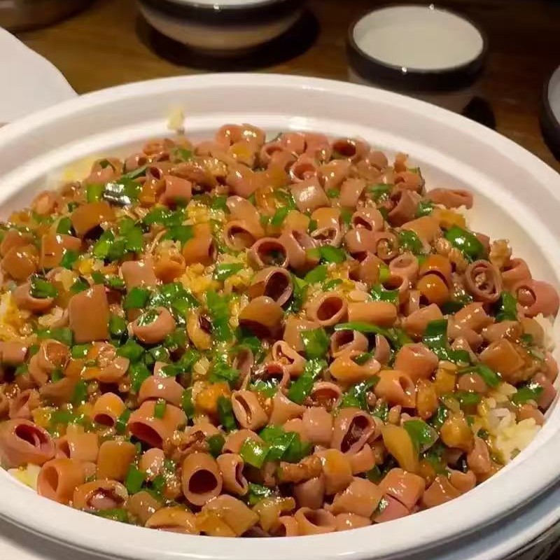 赤峰没有的海肠捞饭2—3人份