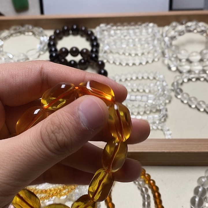 @***@非金属卡20mm暴力黄糖果珠 