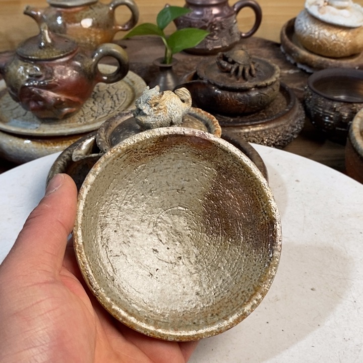 杯柴烧手工制作工艺