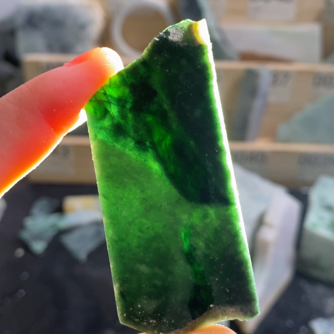 颈饰未镶嵌翡翠天然翡翠