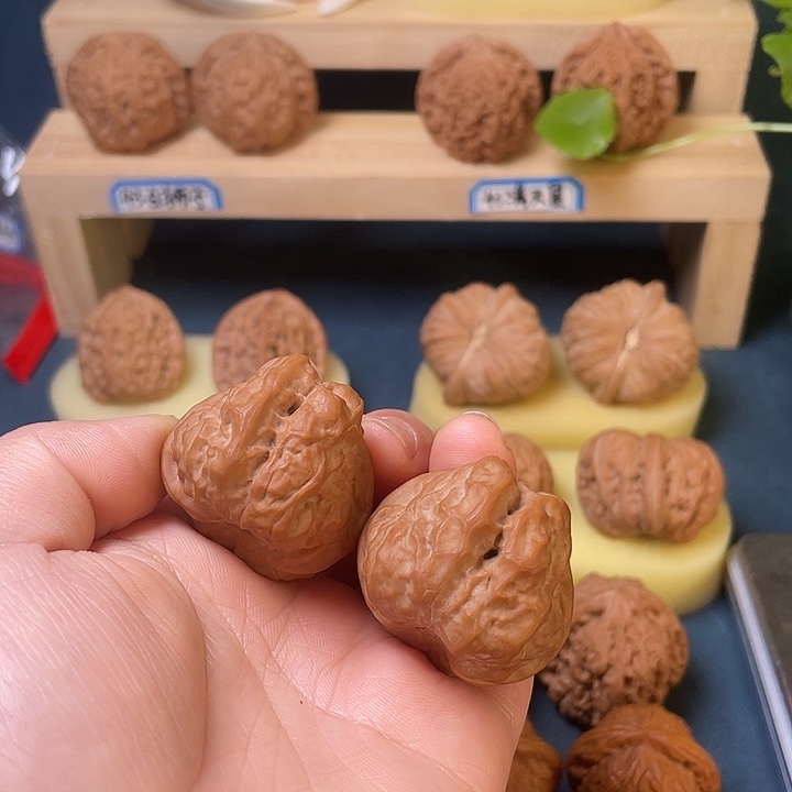 和***你吊坠文玩核桃蛤蟆35
