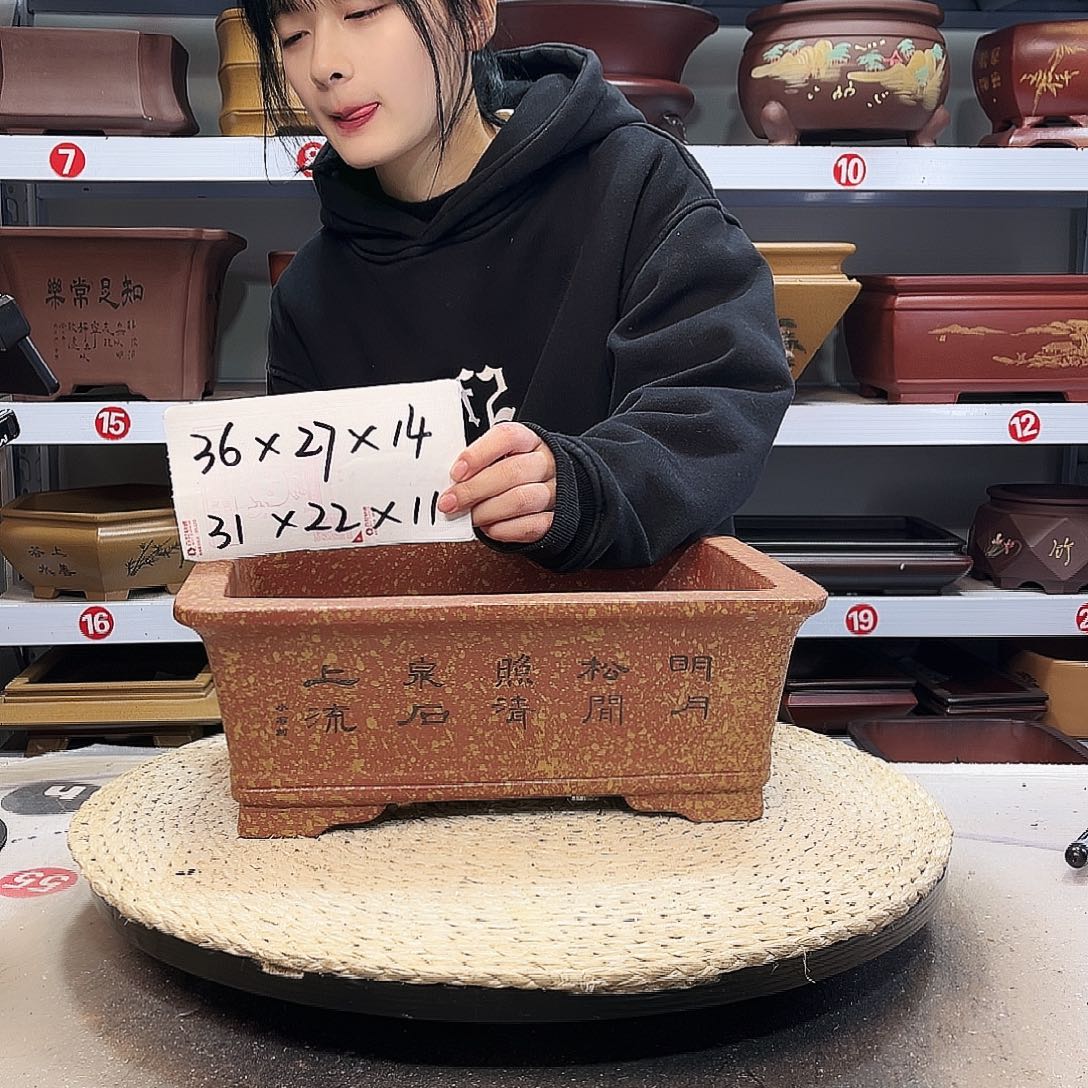 紫砂花盆紫砂花盆