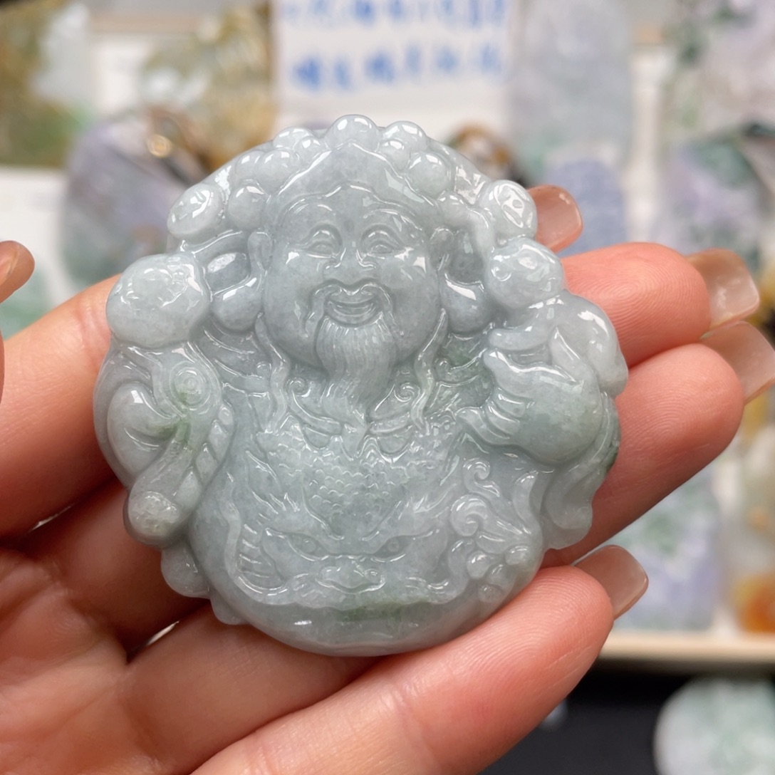 翡翠吊坠(不含链)未镶嵌