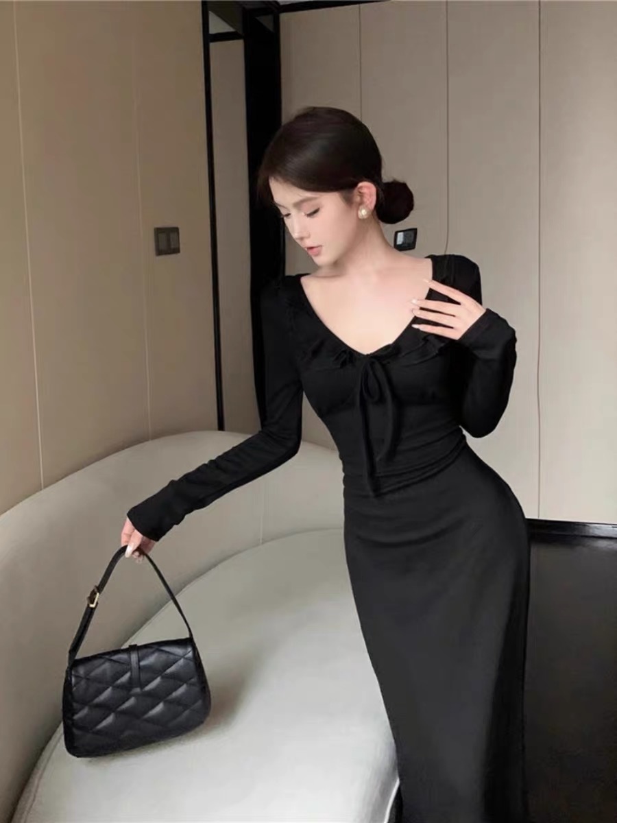 大惠子连衣裙女设计感连衣裙