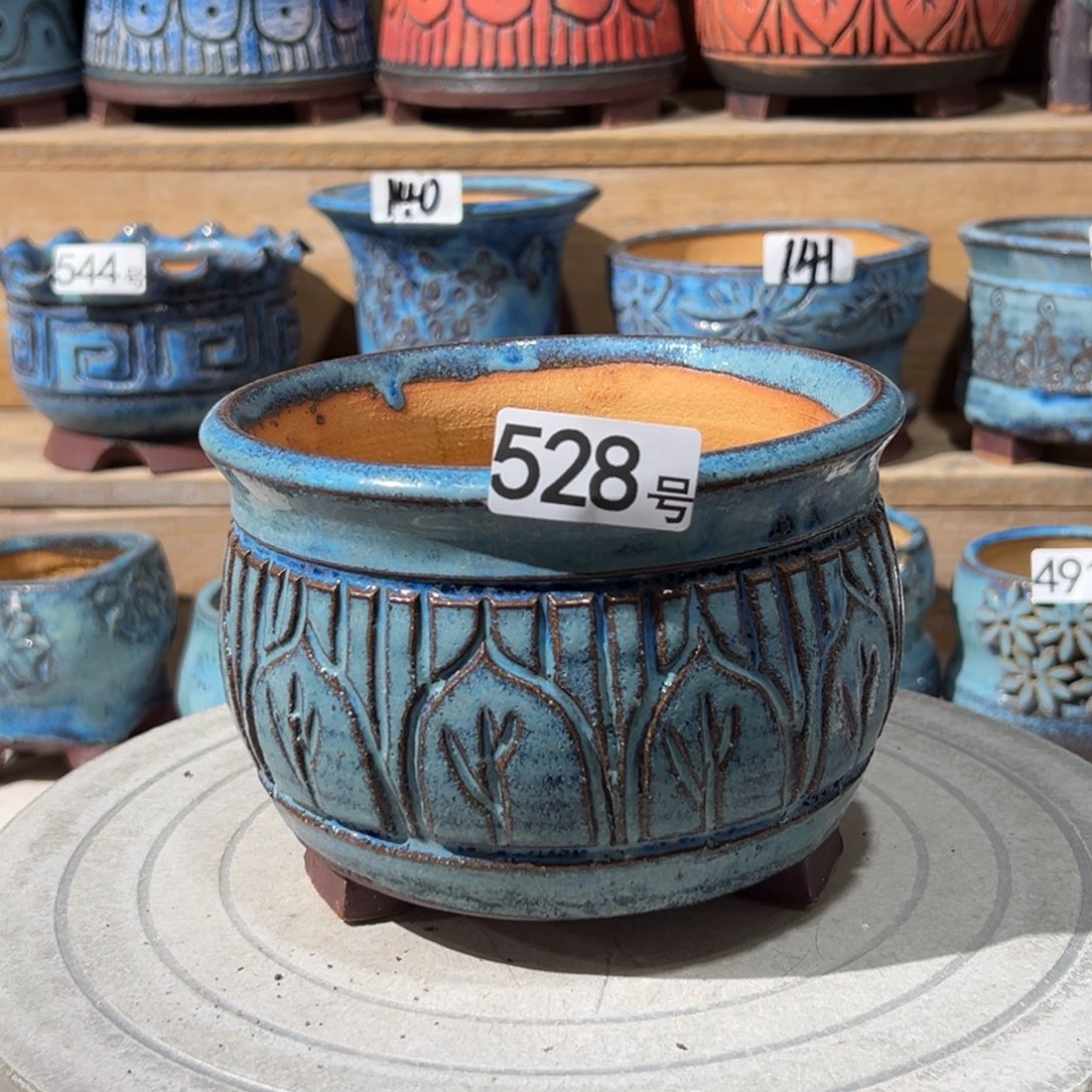 尚雅陶坊多肉花盆，内口径14