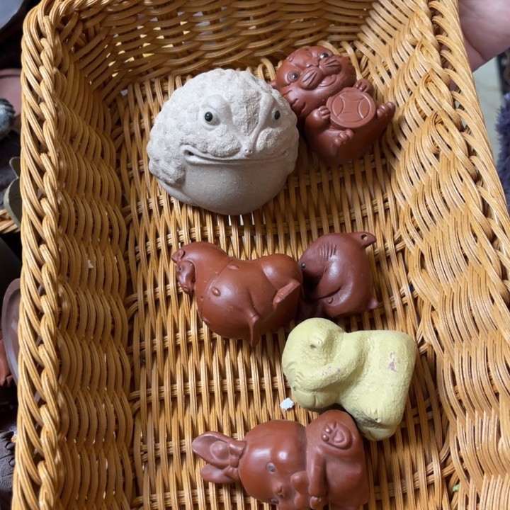 紫砂茶宠紫砂瑕疵