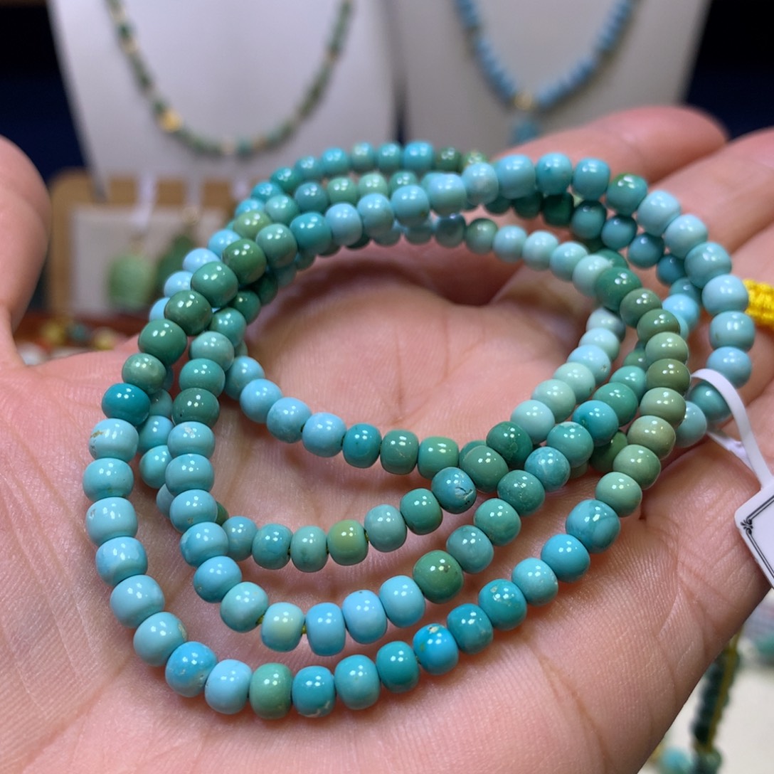 绿松石未镶嵌多圈