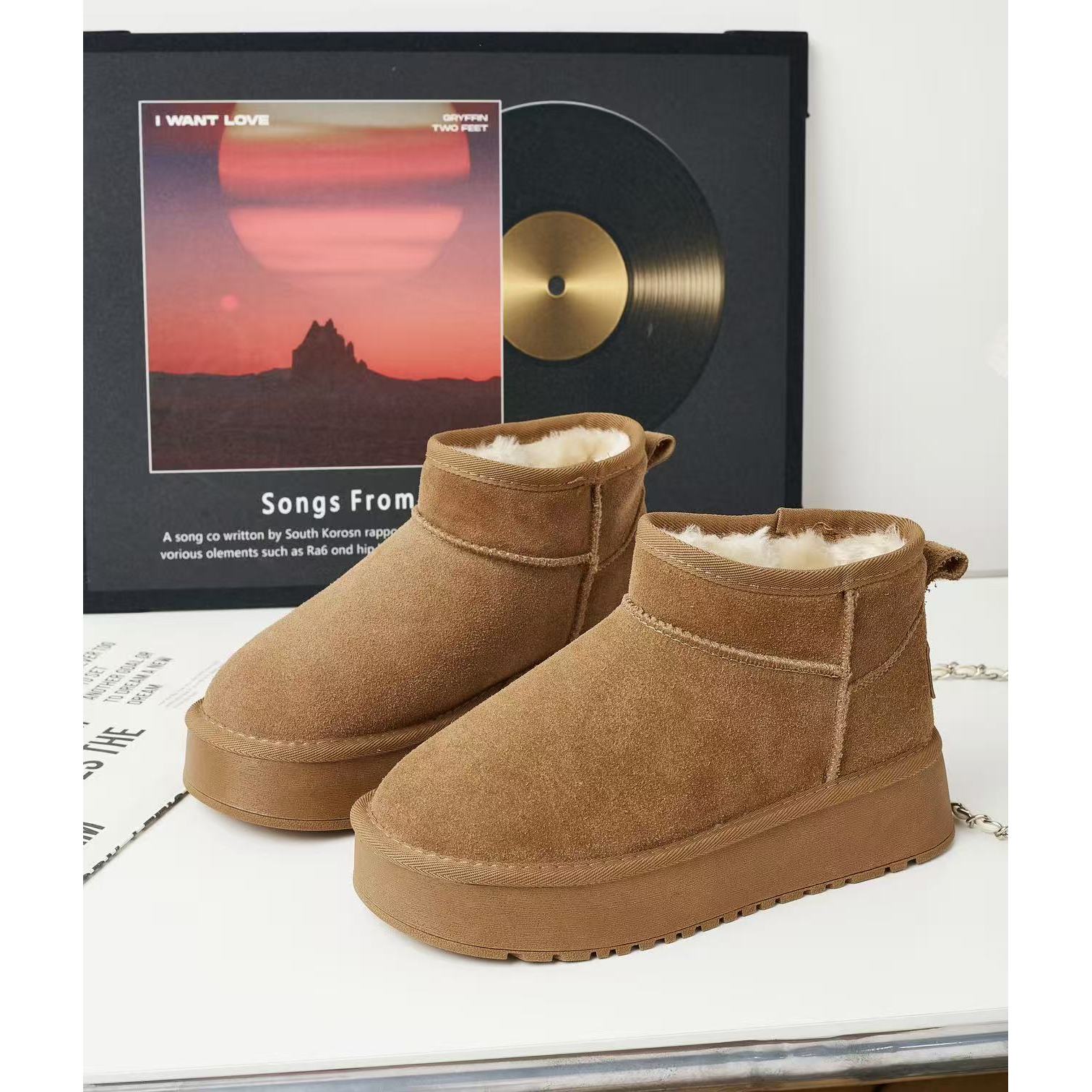 保暖舒适雪地靴D2530