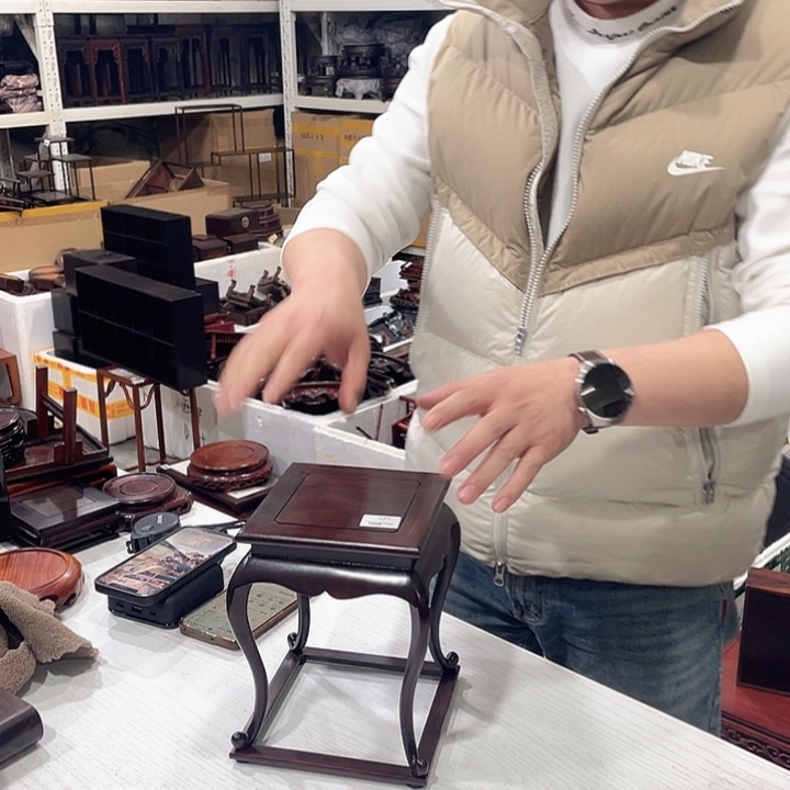 紫砂茶叶罐工艺品摆件