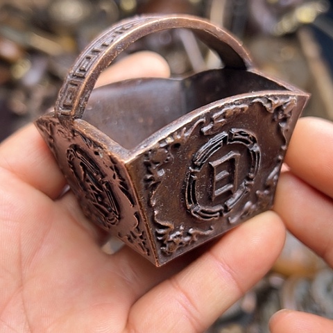 铜制文玩把玩物件