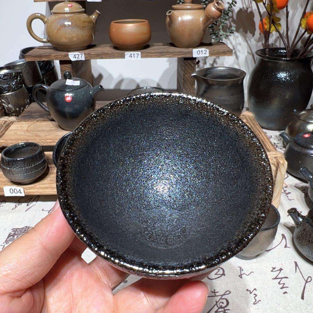 壶东***龙建水紫陶紫泥柴烧杯