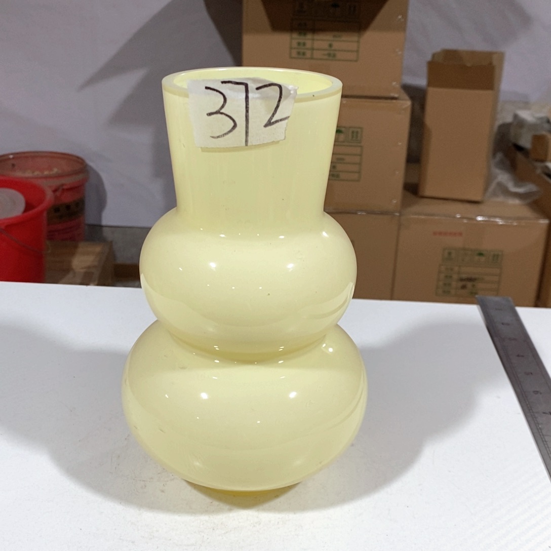 玻璃372高21口8玻璃花瓶嘎嘎好看玻璃花瓶