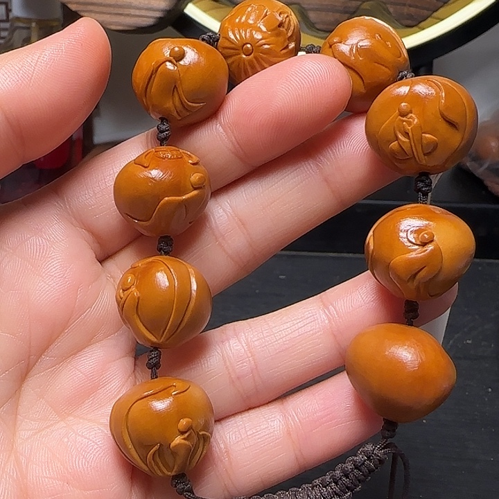 橄榄核橄榄核手串反油