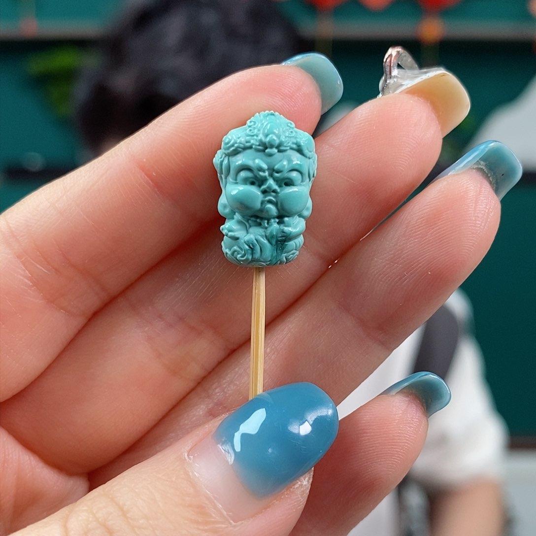 绿松石珠宝奇石未镶嵌