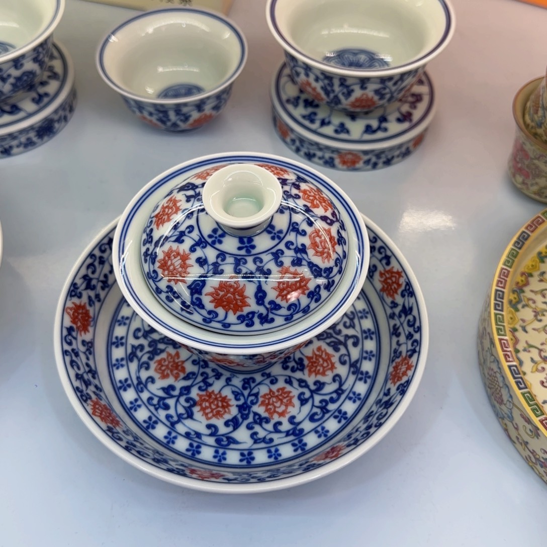 这些盖碗真好看！！！