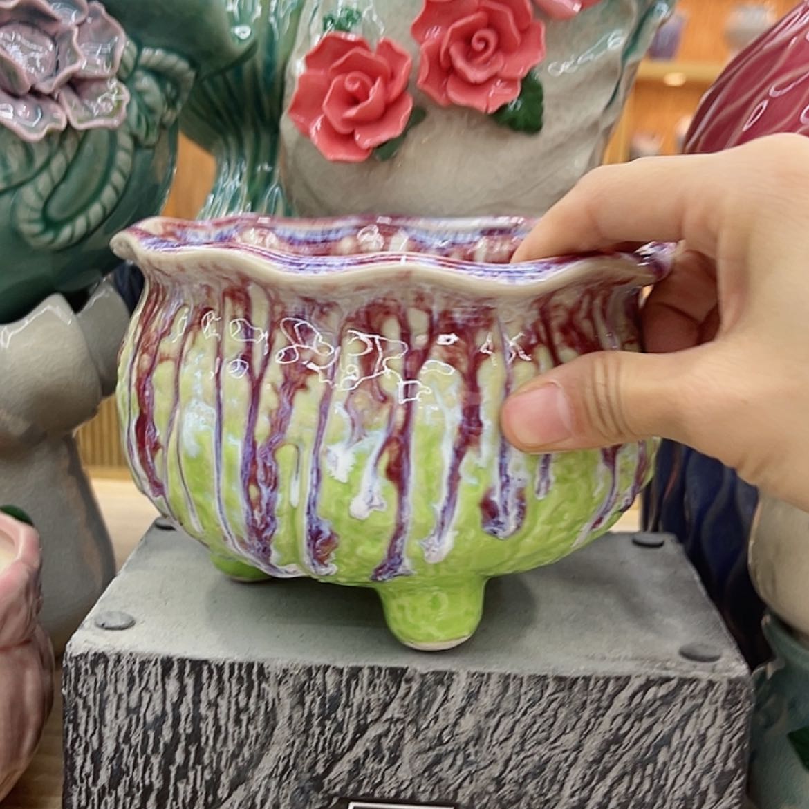 【闪购商品】陶瓷花盆