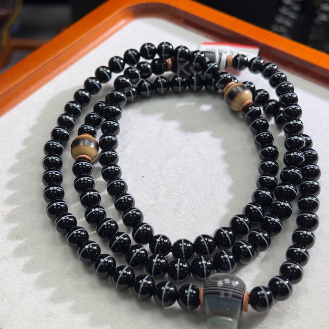 玛瑙/玉髓合金手链