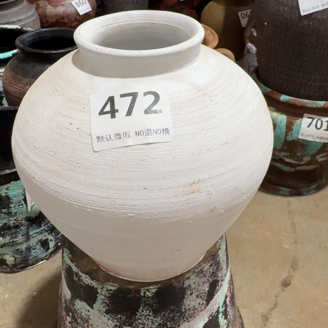 粗陶高度20口径8带孔（无孔水培下单备注）