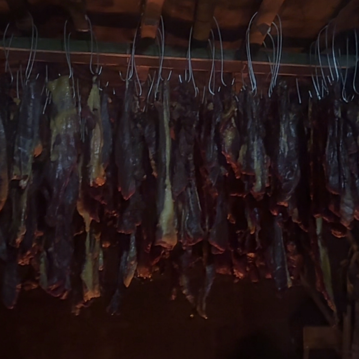 广西隆林特产正宗柴火烟熏马干巴肉农家本地腊味顺丰包邮