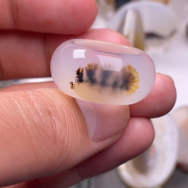 玛瑙/玉髓未镶嵌吊坠(不含链)