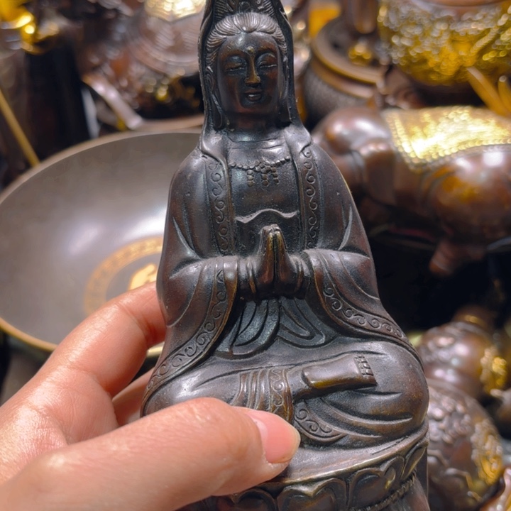 铜器摆件收收藏藏