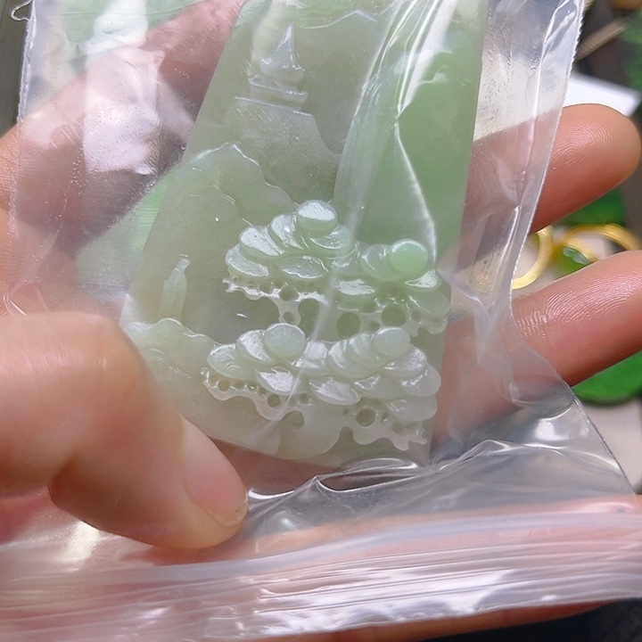 未镶嵌和田玉珠宝半成品伟***i