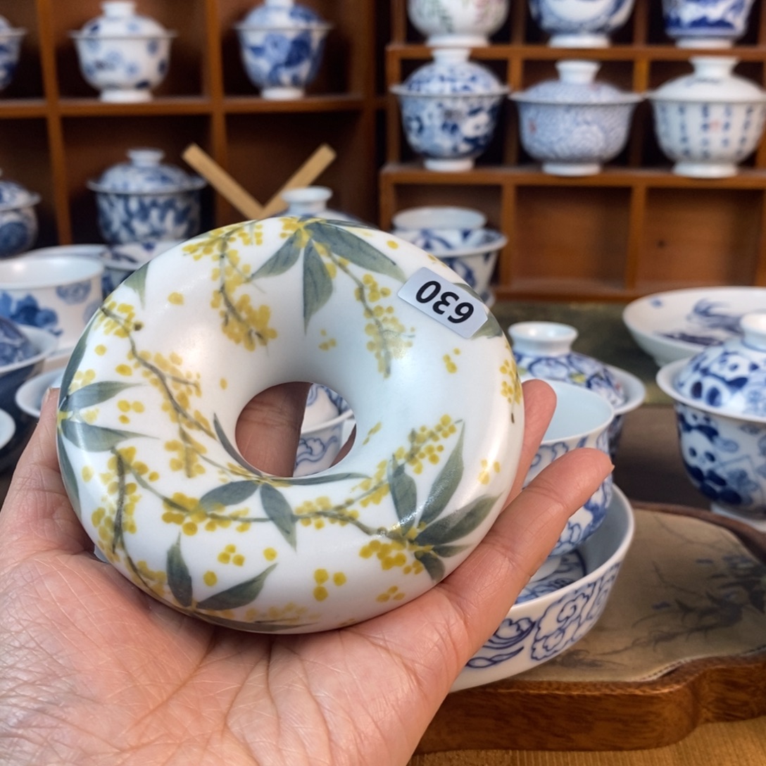 ゛****瓷片景德镇陶瓷手绘茶器630