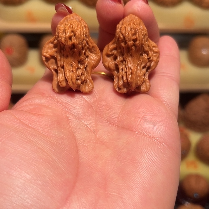 吊坠桃核精品小鸟38尺