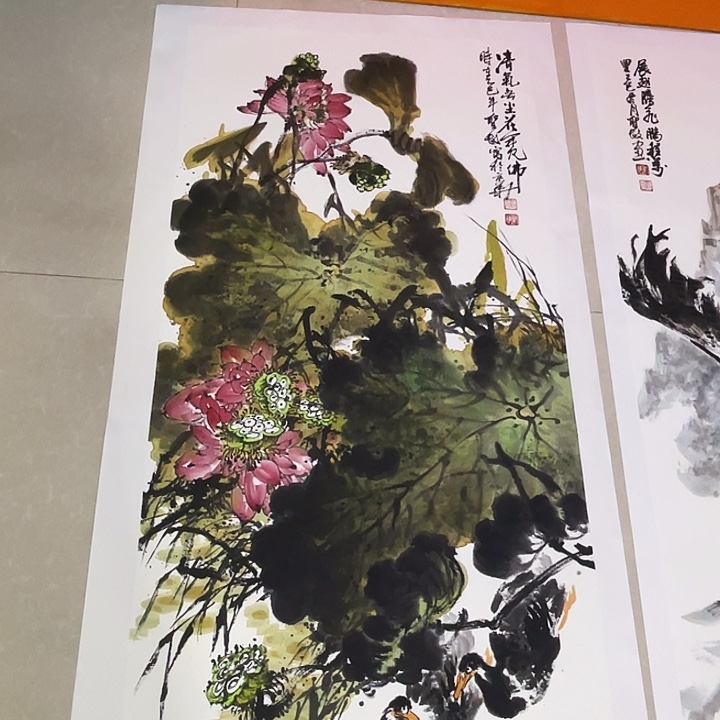 国画张圣敏先生纯手绘作品