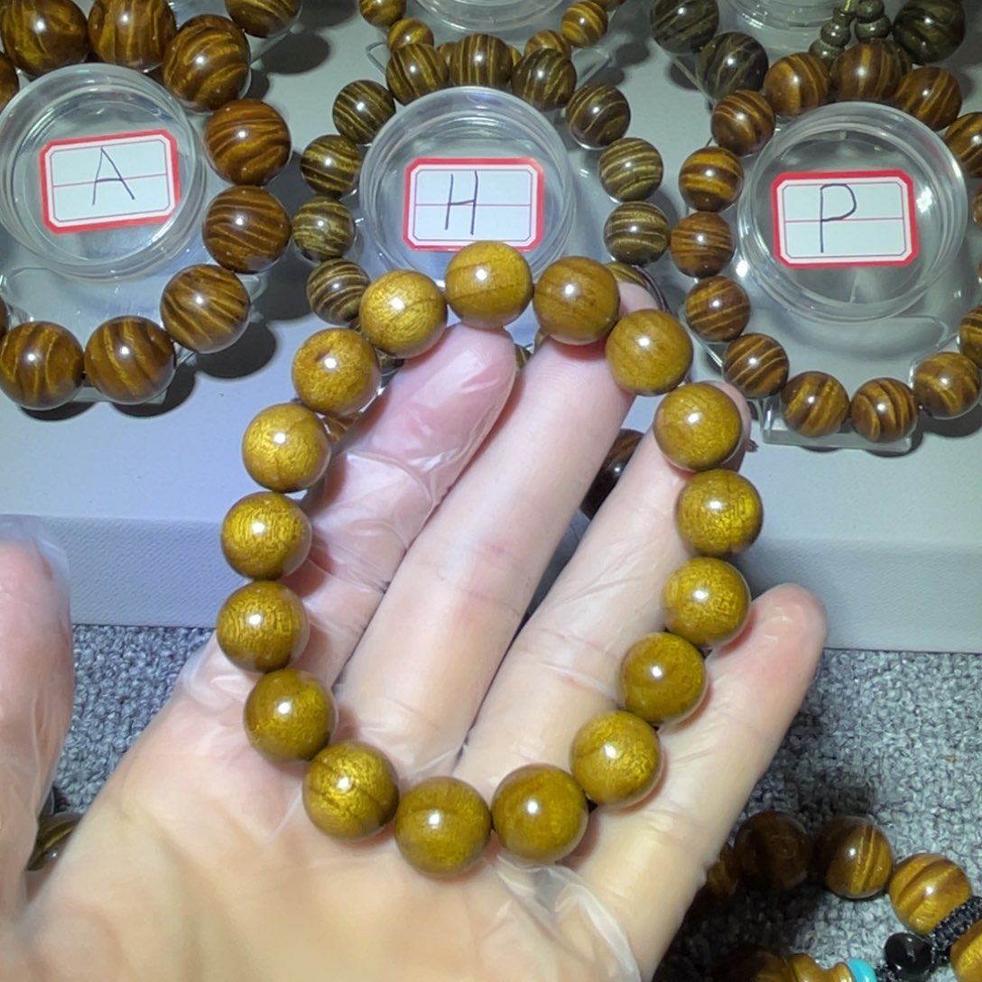 金丝楠小叶桢楠枯木1.2素珠