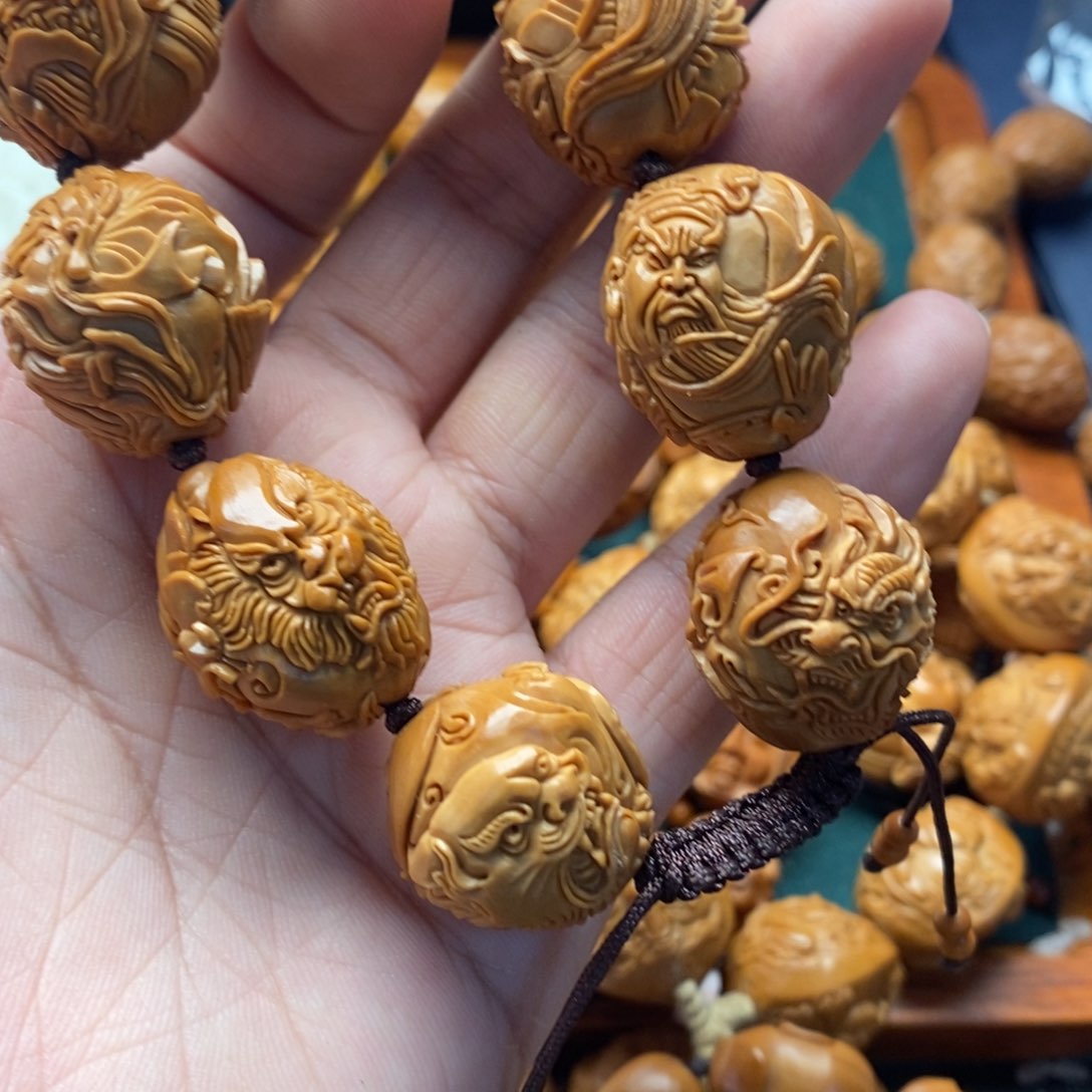 橄榄核吊坠ᨶ****将军令手串