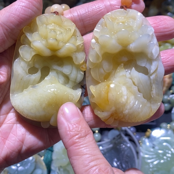 岫玉岫玉吊坠未镶嵌