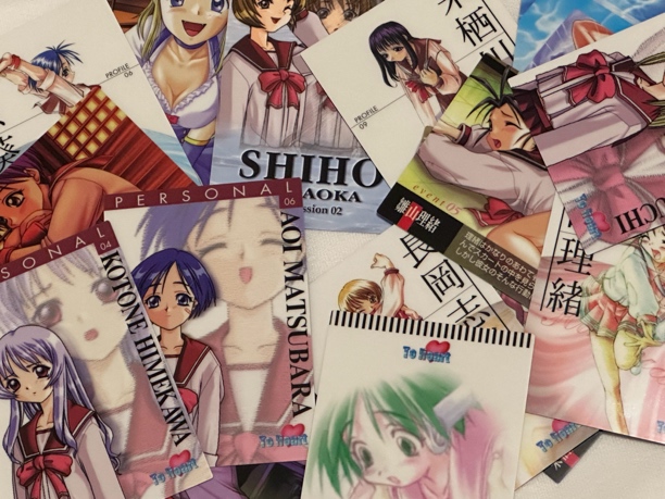 to heart镜面卡一单三张 需补邮