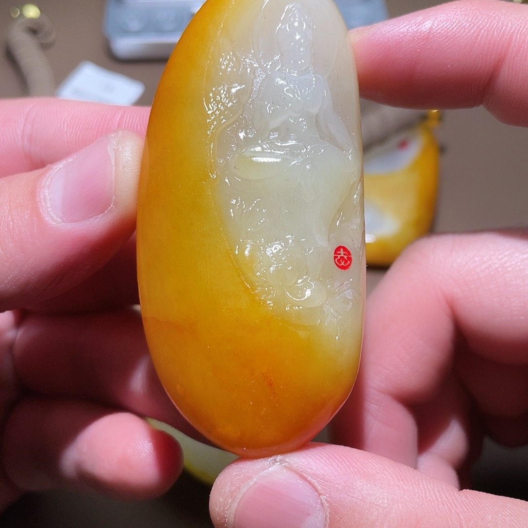 和田玉挂件未镶嵌Z6