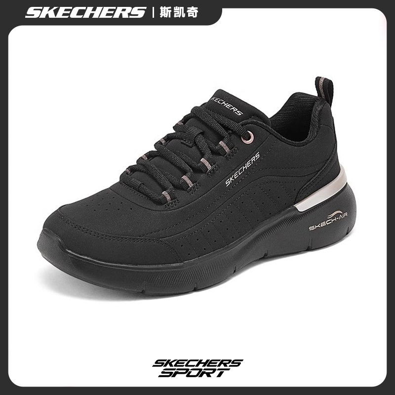 Skechers斯凯奇女鞋夏季厚底缓震跑步鞋时尚舒适休闲运动鞋150373