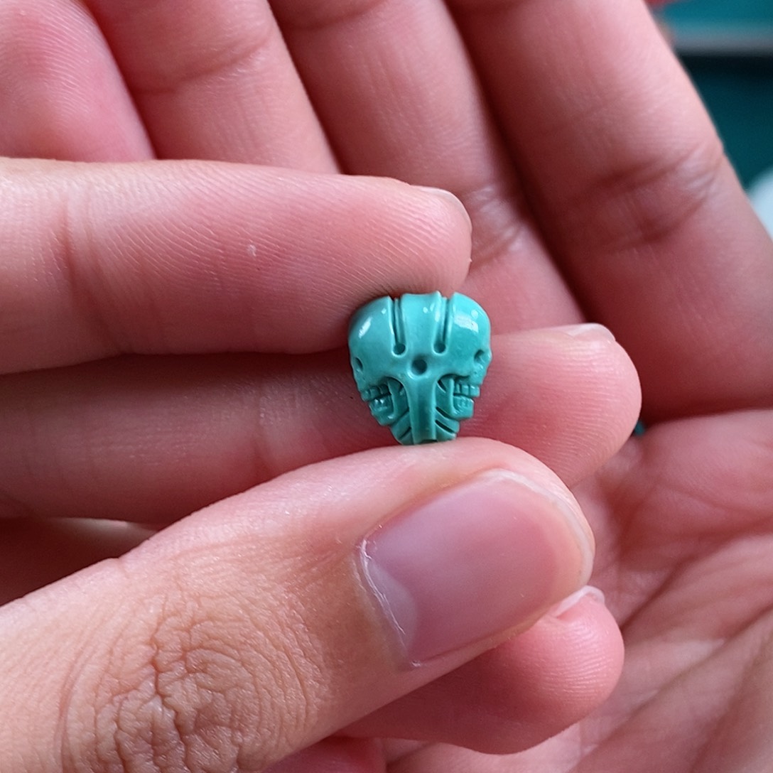 绿松石珠宝奇石未镶嵌