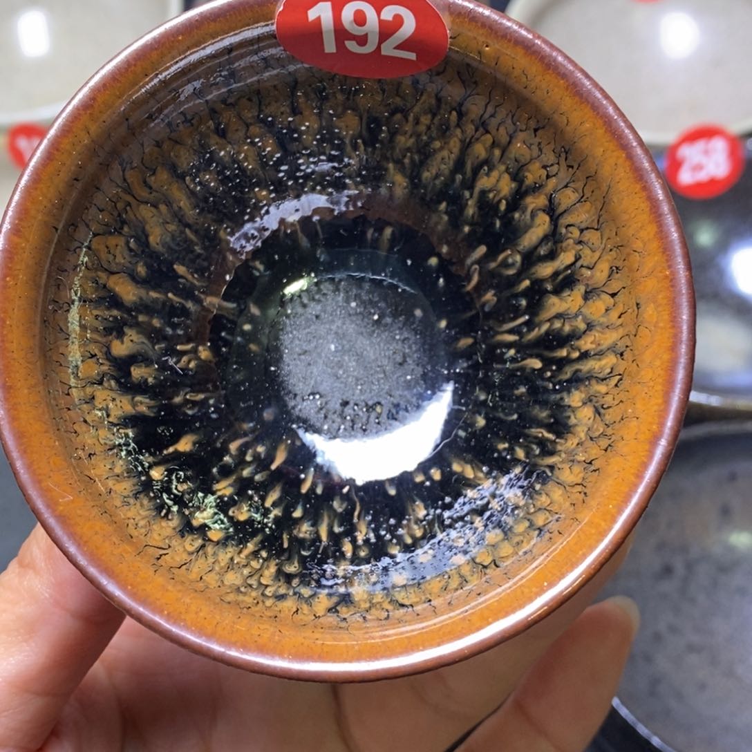 茶盏叶明龙窑柴烧茶盏