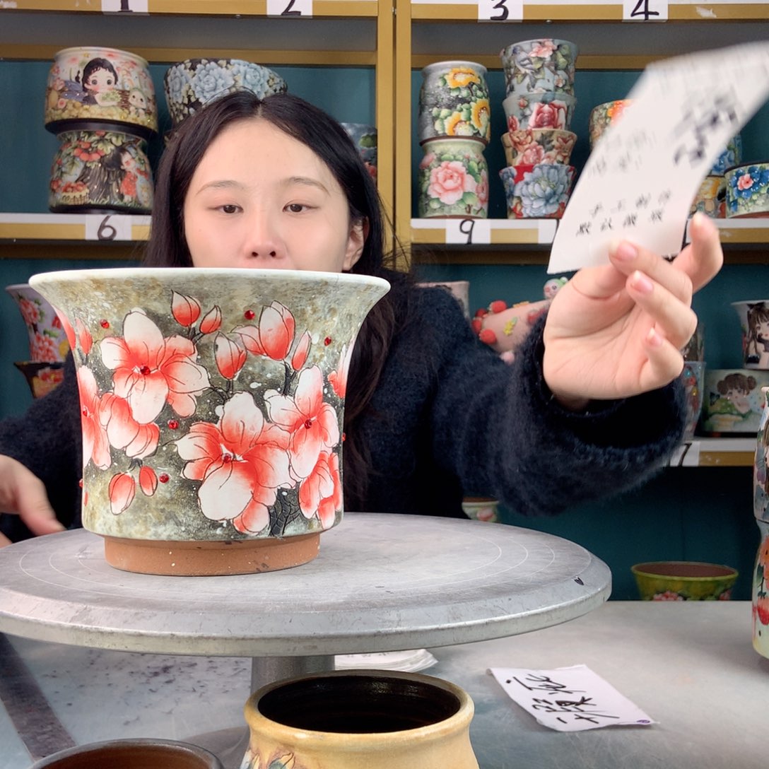 罐景德镇手工瑕疵770