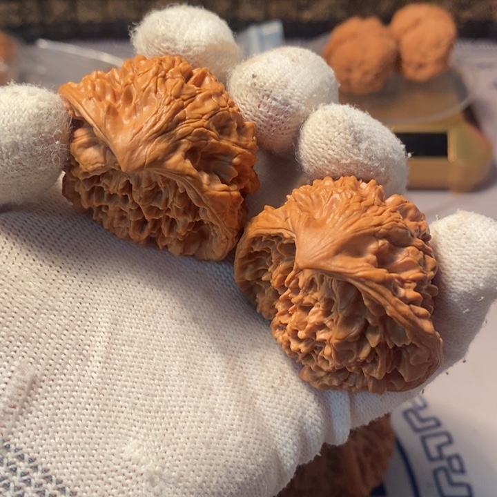 文玩核桃吊坠蛇头44