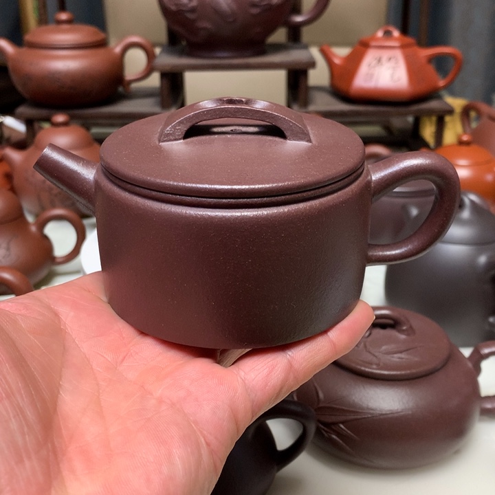 汉瓦壶底槽青220毫升