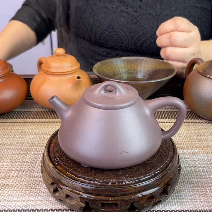 茶壶紫砂紫泥240cc