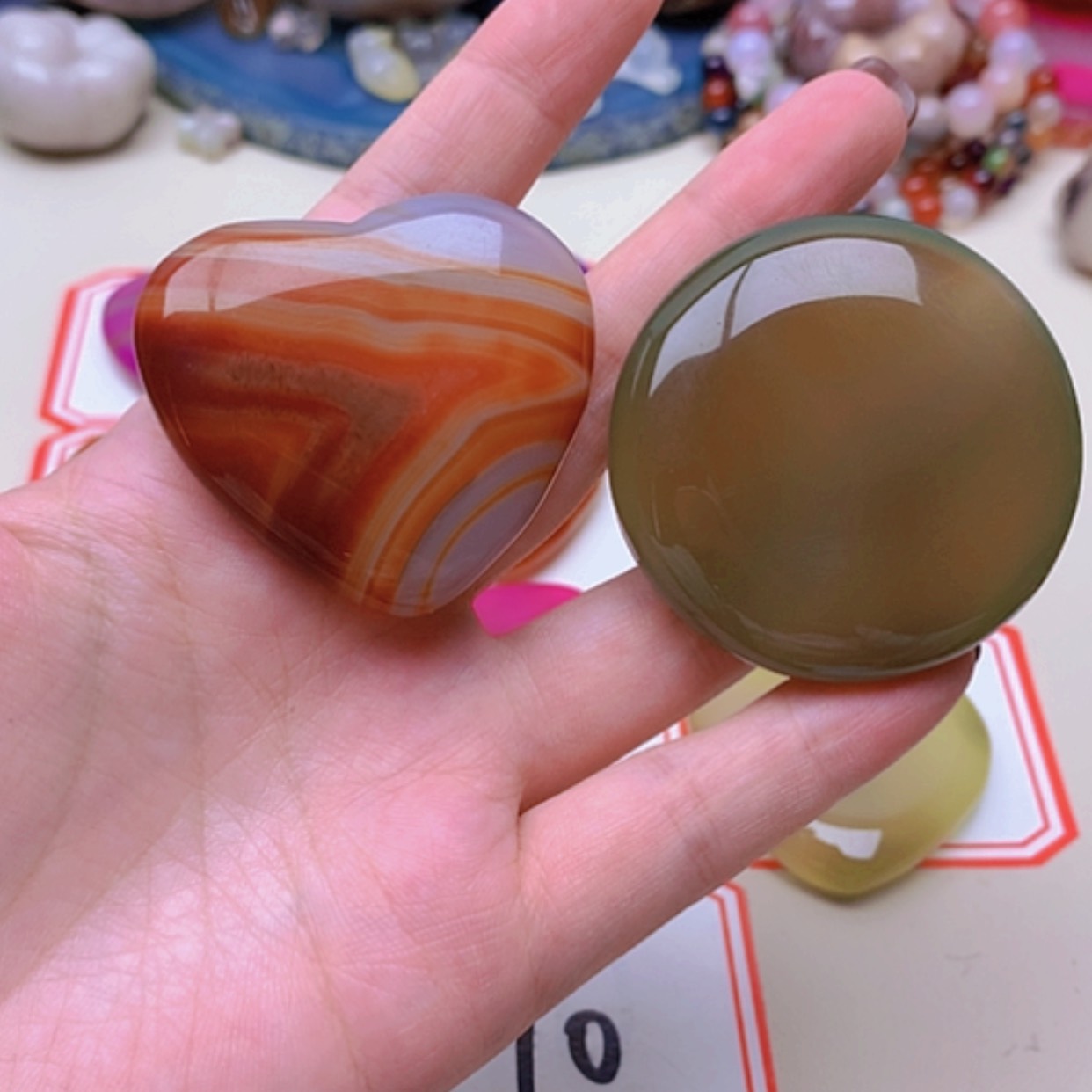【闪购商品】未镶嵌玛瑙/玉髓珠宝半成品M*生