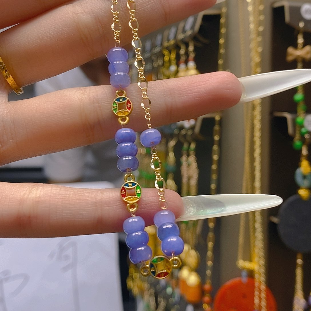 翡翠合金耳饰翡翠