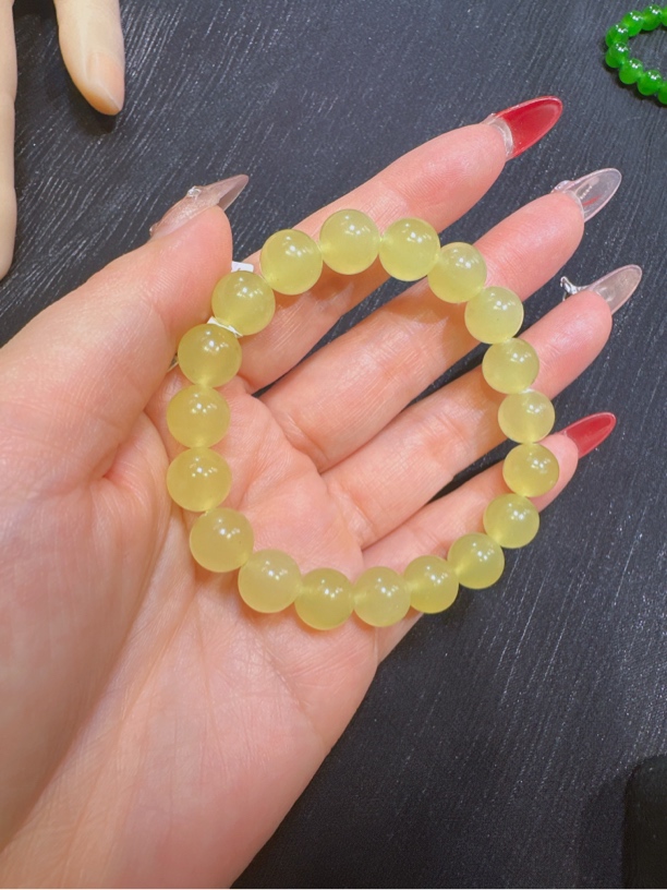 和田玉黄口精品手串