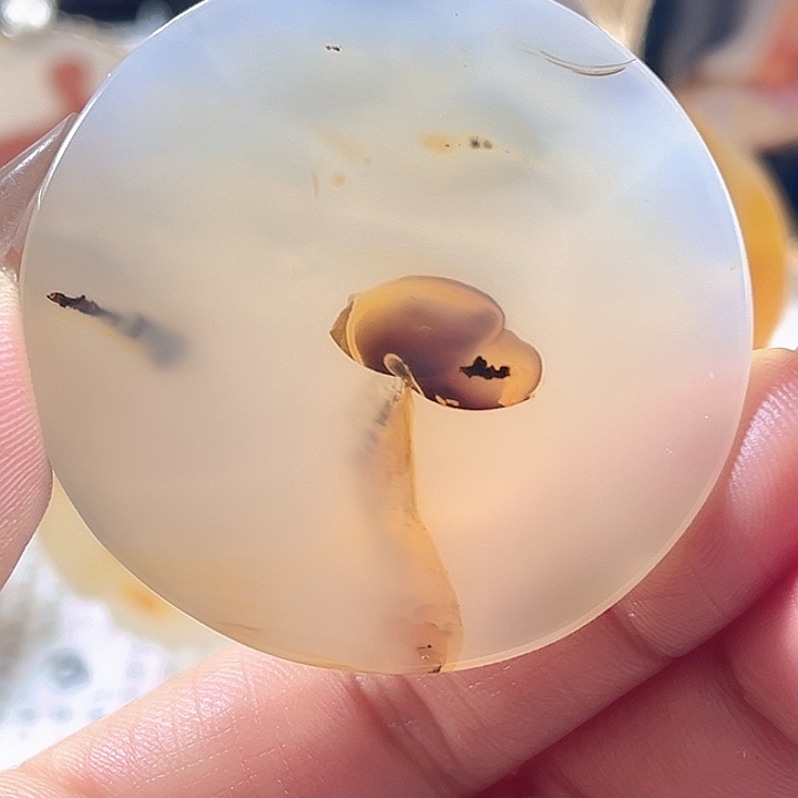 玛瑙/玉髓合金颈饰