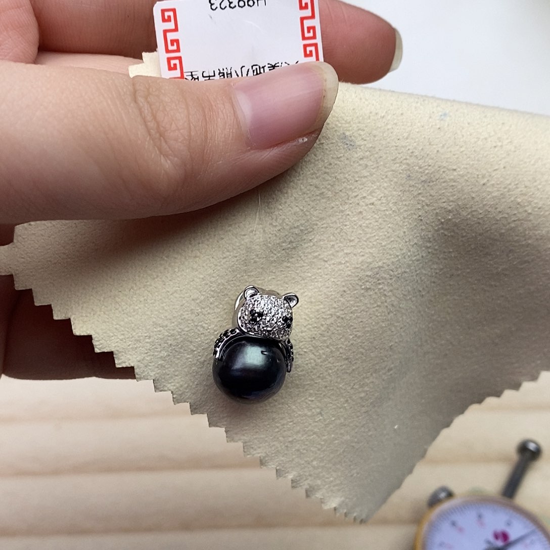 海水珍珠颈饰银S925镶嵌